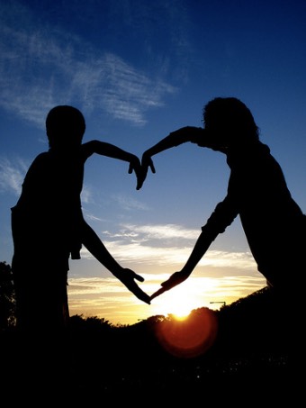 love-sunset